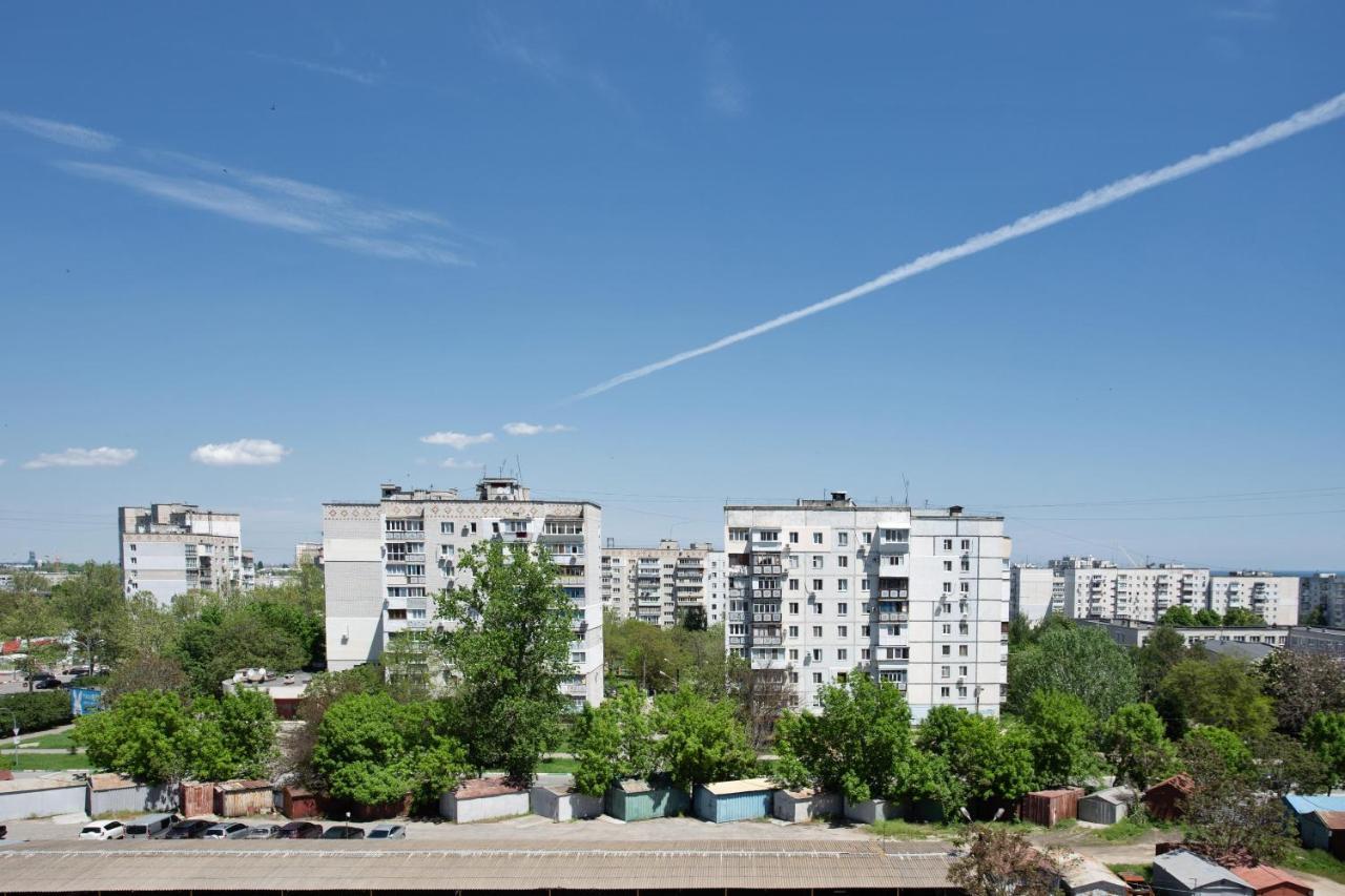 Дворівнева Квартира Для 5 Гостей 65А Чорноморськ Екстер'єр фото